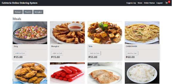 Cafeteria Management System